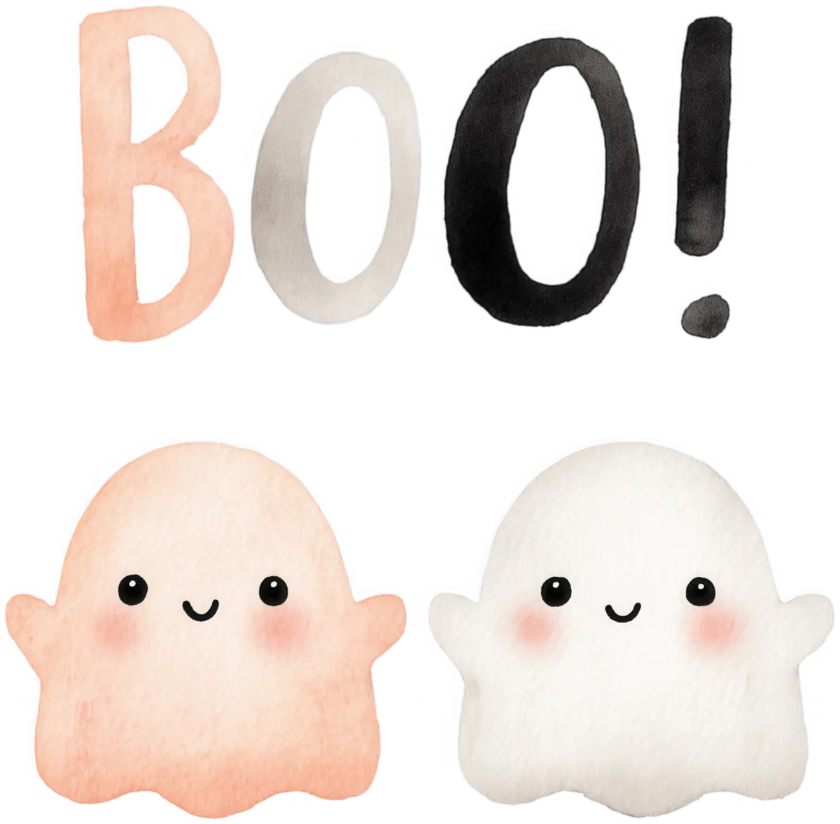 Boo-Geister – Bügelbild