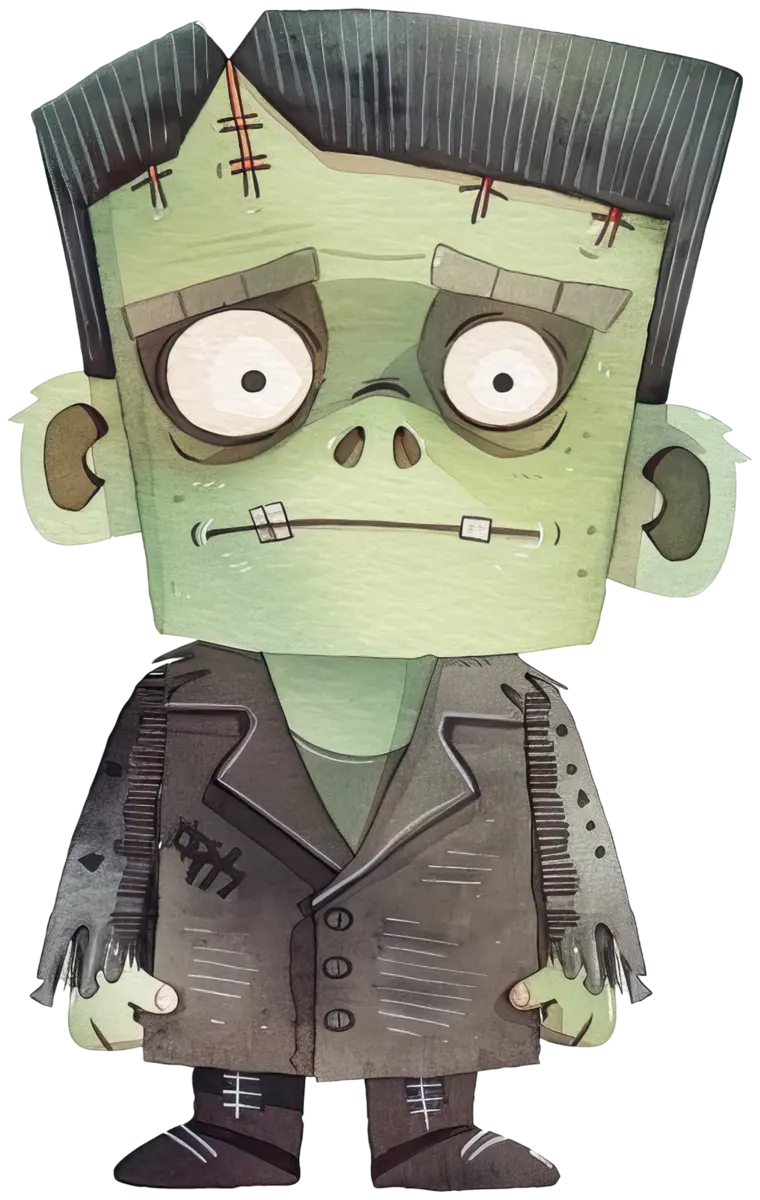 Frankenstein – Bügelbild