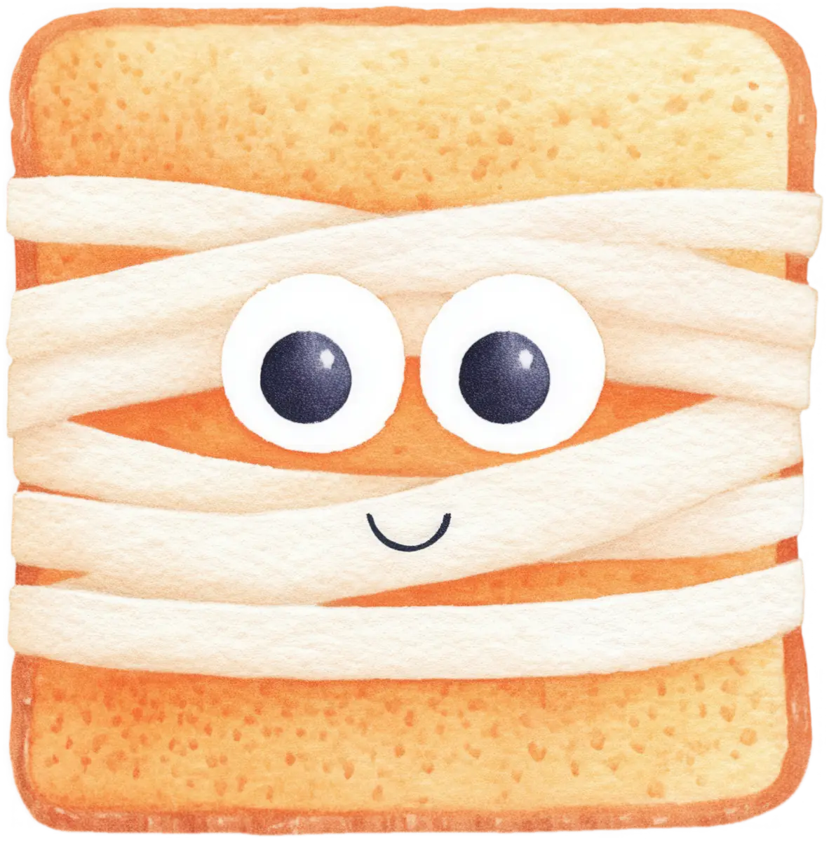 Mumien-Toast – Bügelbild