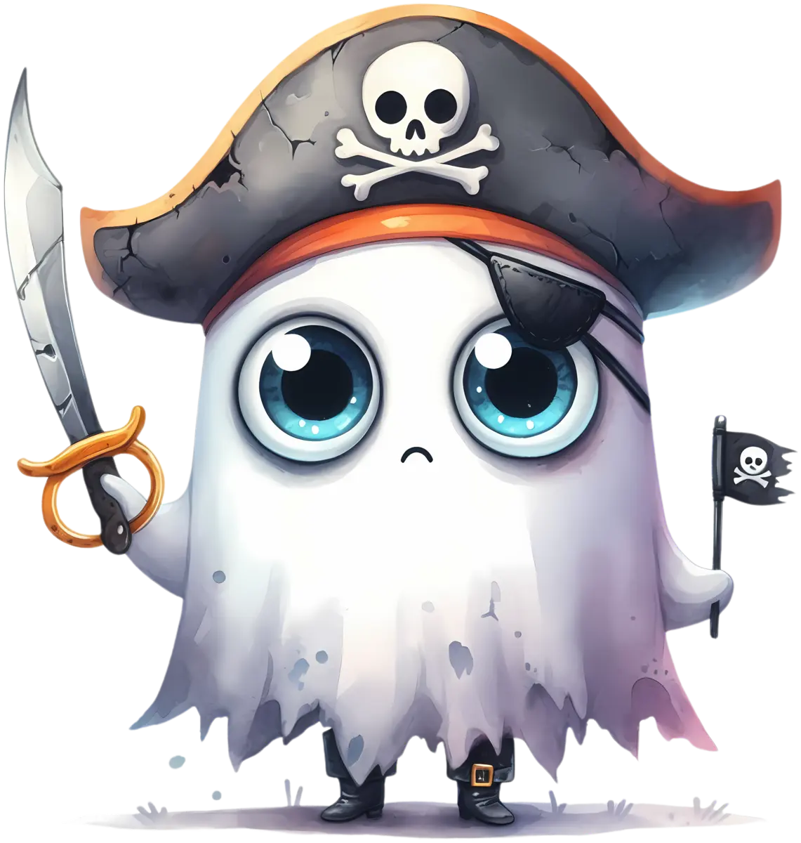 Piratengeist – Bügelbild