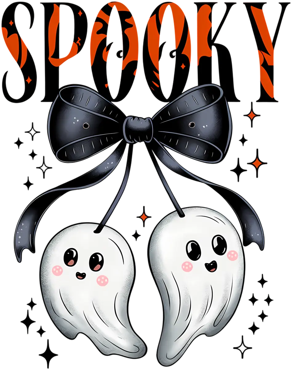 Spooky Geisterschleife – Bügelbild