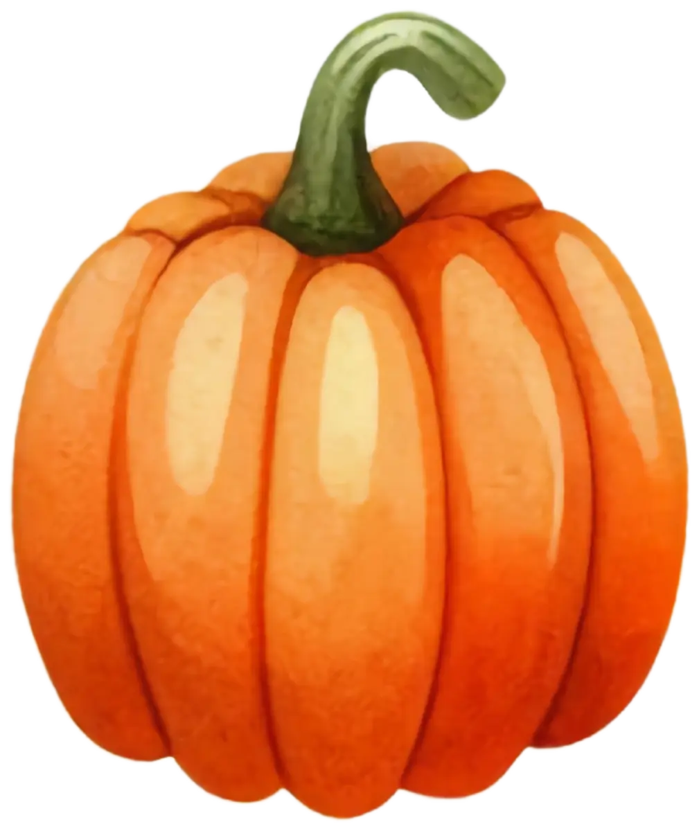 Kleiner Herbstkürbis – Bügelbild