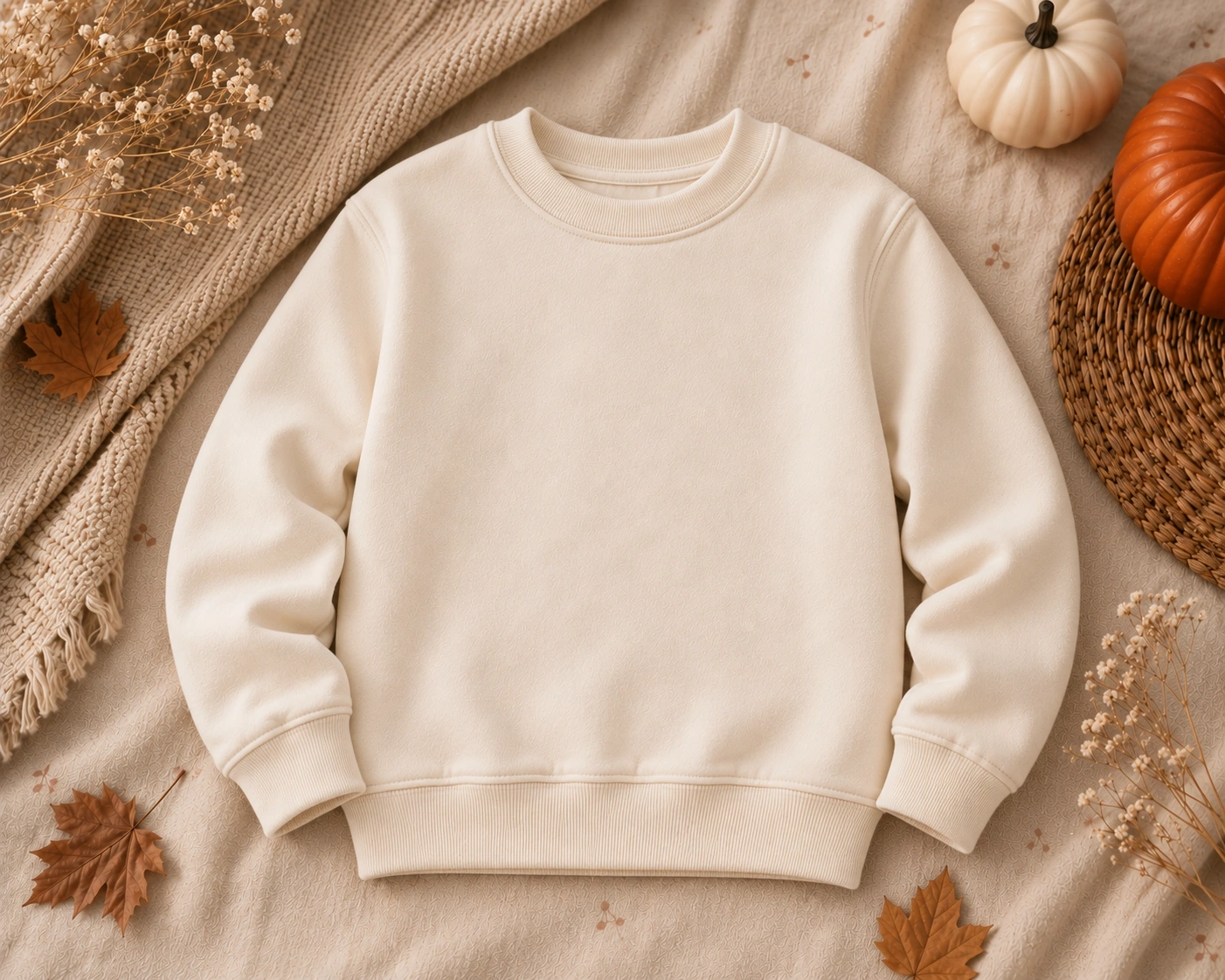 Kinderpullover als Beispiel für ein Bügelbild